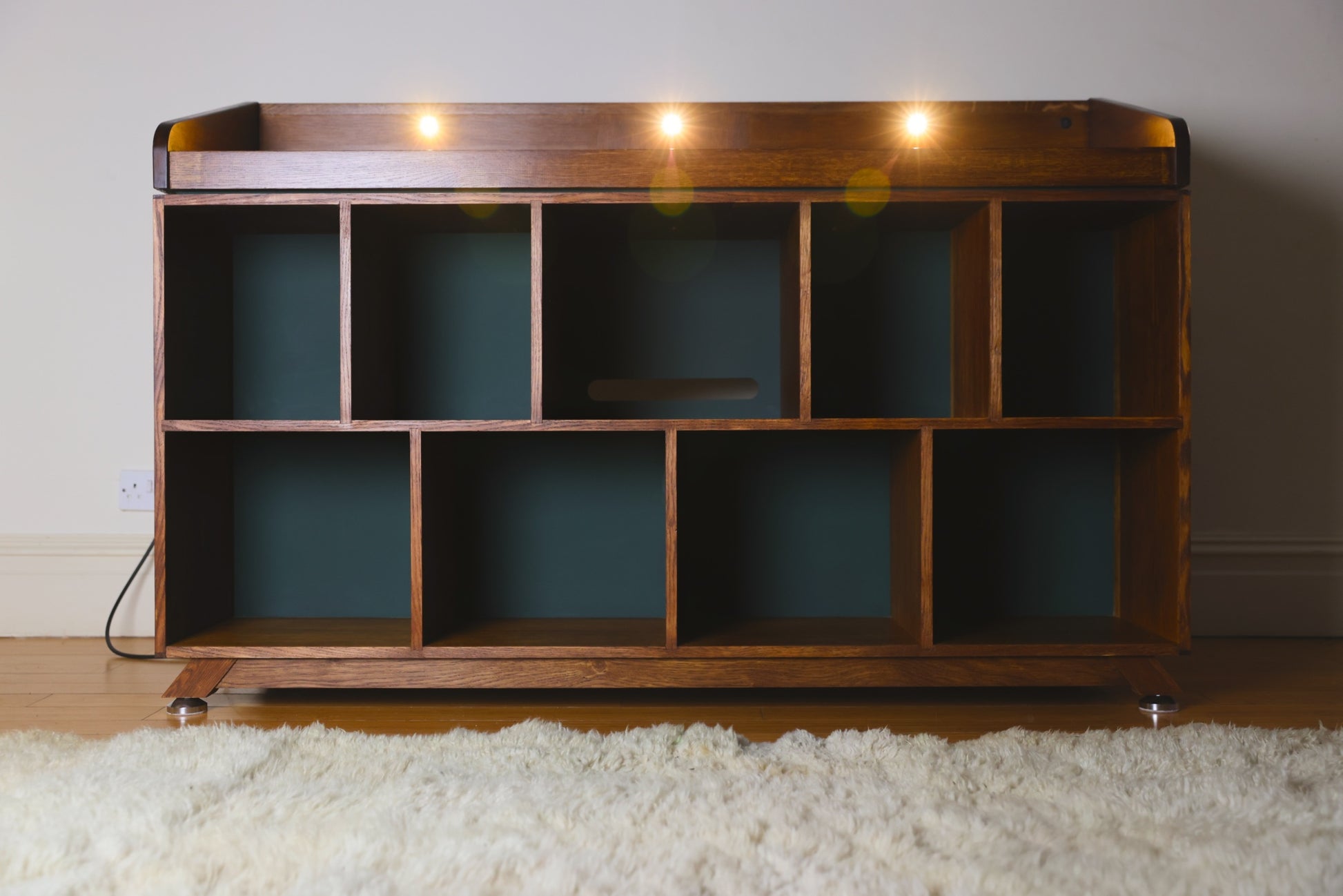 Oak DJ Booth — Handcrafted for Hi-Fi Enthusiasts & Vinyl-Loving DJs